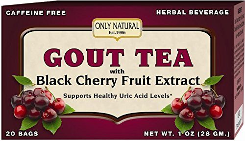 Only Natural Gout Tea Black Cherry Fruit Extract – 20 Bags