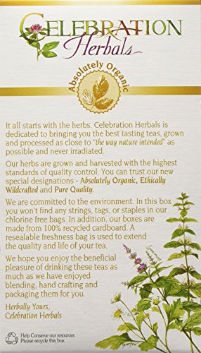 Celebration Herbals Black Cohosh Root Tea, Organic, 24 Teabag