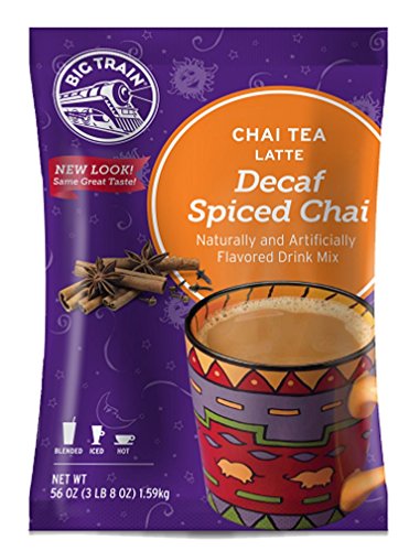 Big Train Chai Tea Latte, Decaf Spiced, 3.5 Pound