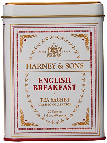 Harney & Sons Black Tea, English Breakfast, 20 Sachets