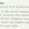 Celebration Herbals Papaya Leaf, Caffeine Free, 1.33 oz/38g, 24 Tea Bags