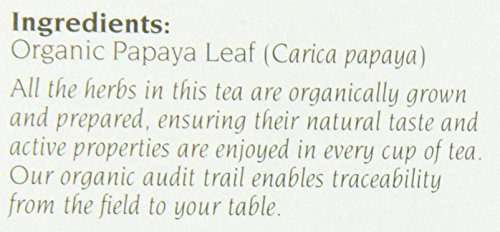 Celebration Herbals Papaya Leaf, Caffeine Free, 1.33 oz/38g, 24 Tea Bags