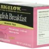 Bigelow English Breakfast Tea, 20-Count Boxes (Pack of 6)