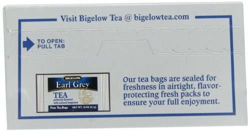 Bigelow Earl Grey Tea, 40-Count Boxes (Pack of 6)