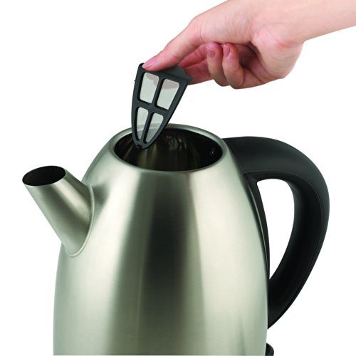 Russell Hobbs RH13552 1-2/3-Liter Stainless-Steel Electric Kettle, Stainless Steel