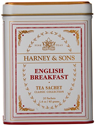 Harney & Sons Black Tea, English Breakfast, 20 Sachets