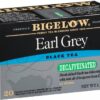 Bigelow Decaffeinated Earl Grey Tea, 20-Count Boxes (Pack of 6)