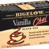 Bigelow Vanilla Chai Tea, 20-Count Boxes (Pack of 6)