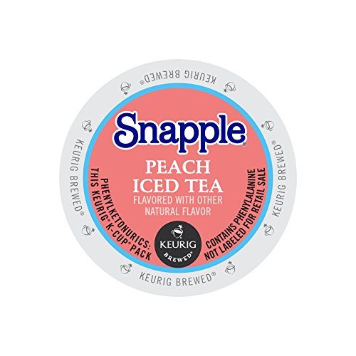 Snapple Peach Iced Tea, Keurig K-Cups