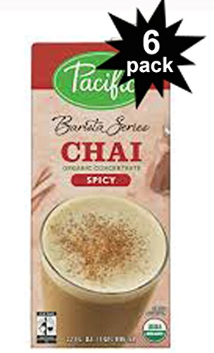 Barista Series Organic Spicy Chai Latte Concentrate 32oz. (6 Pack)