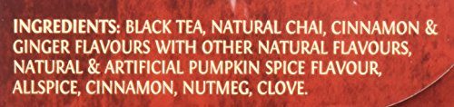 Twinings Pumpkin Spice Chai Tea, 40 Count