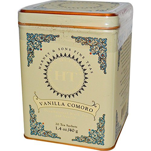 Harney & Sons, Vanilla Comoro Tea, 20 Tea Sachets, 1.4 oz (40 g) Harney & Sons, Vanilla Comoro Tea, 20 Tea Sachets, 1.4 oz (40 g)