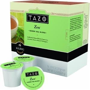 Keurig Tazo Zen Tea 16-Count K-Cups for Keurig Brewers