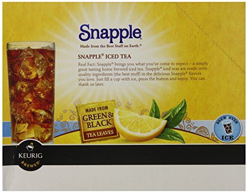 Snapple Lemon Tea K-cups, 22-count