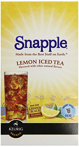 Snapple Lemon Tea K-cups, 22-count