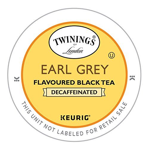 Twinings Earl Grey Decaf Tea, Keurig K-Cups, 24 Count