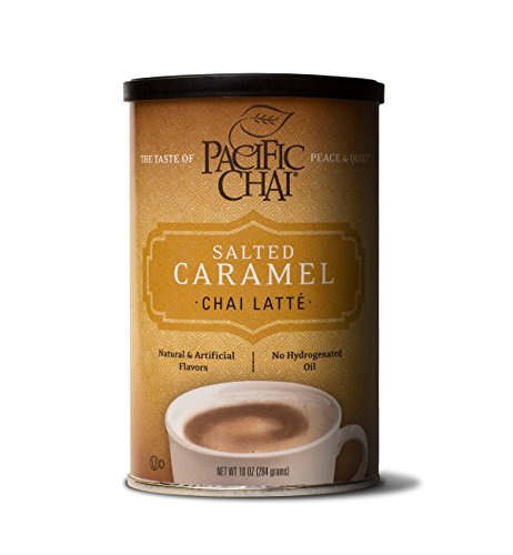 Pacific Chai Latte Mix Canister – Salted Caramel Chai – 10 oz