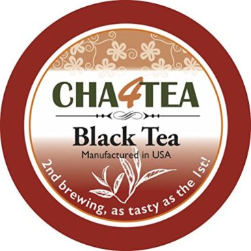Cha4TEA K-Cup Premium Natural Black Tea, 36-Count Keurig K Cups