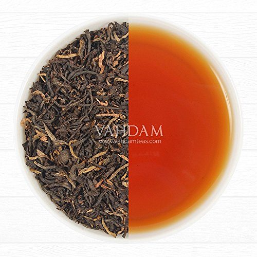 Exotic Assam Tea Leaves with Imperial Golden Tips, 2016 Harvest, Black Tea – Malty, Rich & Flavoury (50 Cups), Loose Leaf Tea Sourced Direct from Upper Assam Tea, Perfect English Breakfast Tea